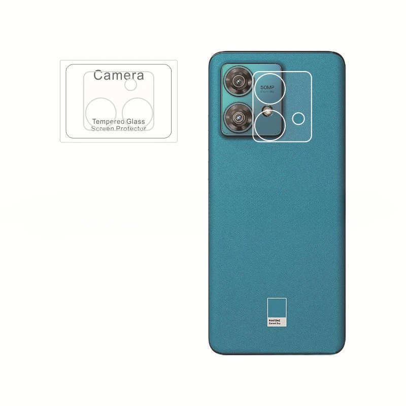 3D Camera Lens Protector Tempered Glass Back Cover and Screen Protector Film