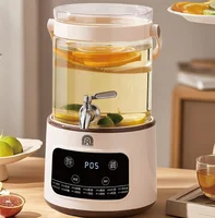Bouilloire électrique 3L, robinet multifonction, Pot de santé, théière à fleurs en verre, rendez-vous au bureau, Machine à thé, seau à thé aux fruits Commercial 1