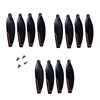 S1S Front Rear Arm S1S Propeller Blade S1S Spare Parts RC Dron Accessories Drone Replacement Accessories Black 4