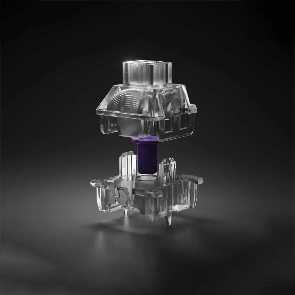 KeyTok NOVA 자기 스위치 리니어 HE KS?20 샤프트 시트용 자기 키보드 HallEffect 금도금 21mm 스프링 머플드 HIFI RGB