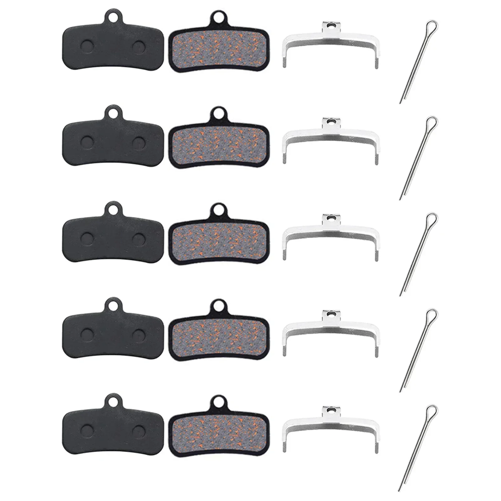 자전거 브레이크 패드, D03S D02S Saint BR-M810, Tk HD E725 M74, EE BR-M640 XTR BR-M9120, 39.5x35mm, 5 쌍