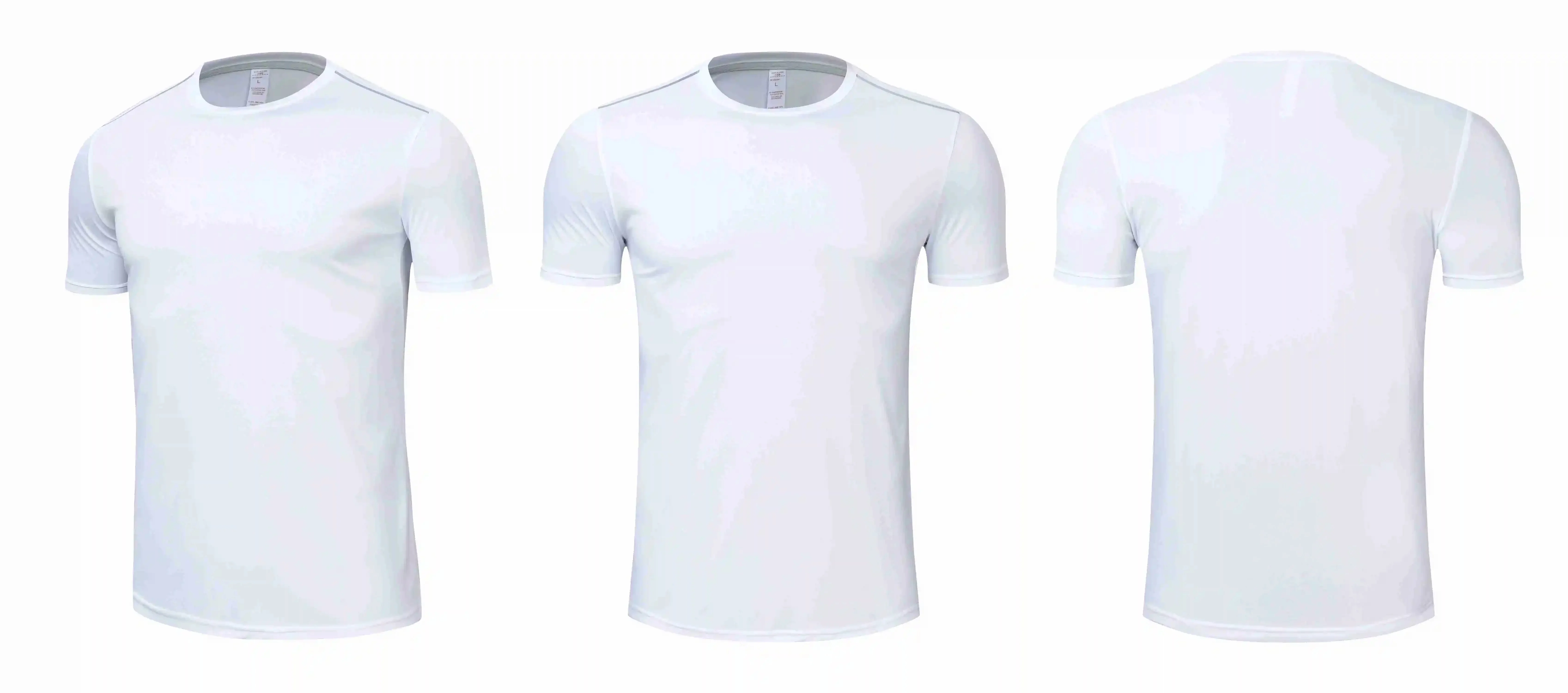 Men Women Quick Dry Short Sleeve Sport T Shirt Gym Jerseys Fitness Shirt Trainer Running T-Shirt Teenager Breathable Sportswears