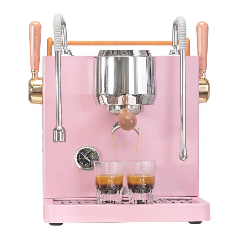 Macchine Da Caffè Semiautomatiche Commercial Double Pump 3 Boiler 3-Hole Steam Type Pre-Soak Espresso Froth Coffee Machine
