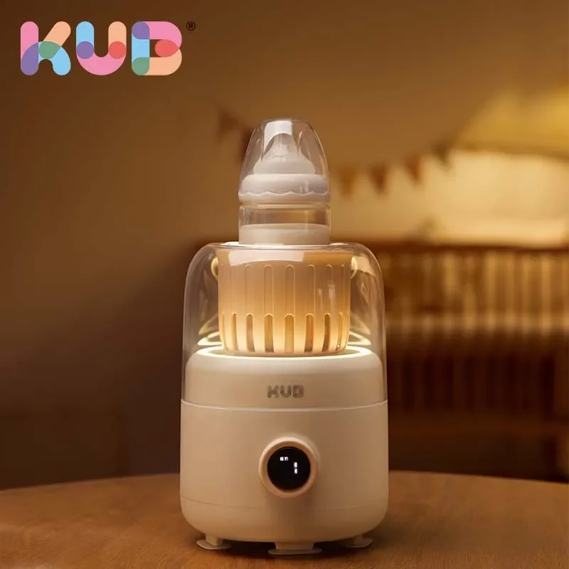 KUB Intelligent Automatic Electric 3 in 1 Milk Powder Mixer Waterless Milk Warmer Baby Bottle Shaker