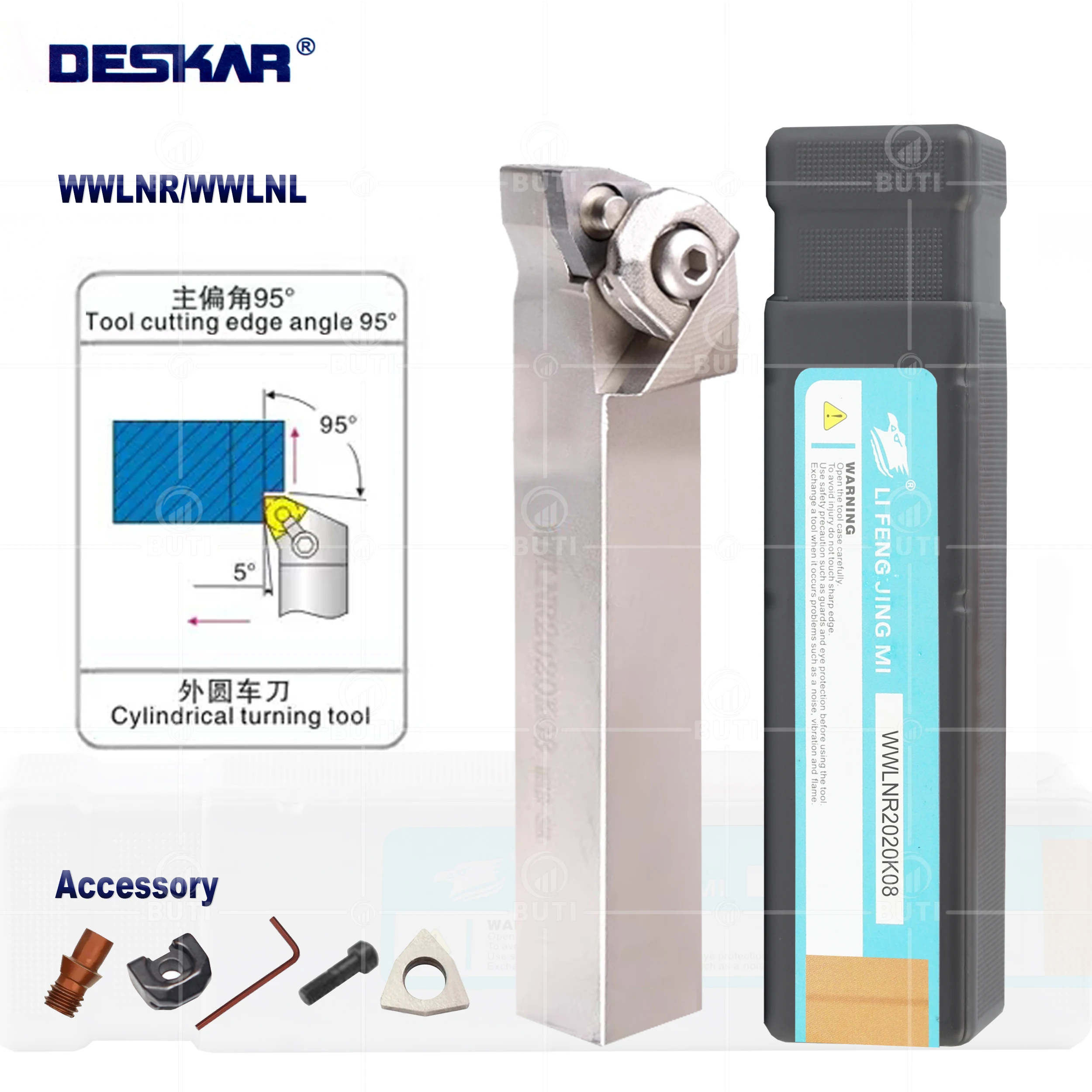 DESKAR 100% оригинальный токарный станок с ЧПУ