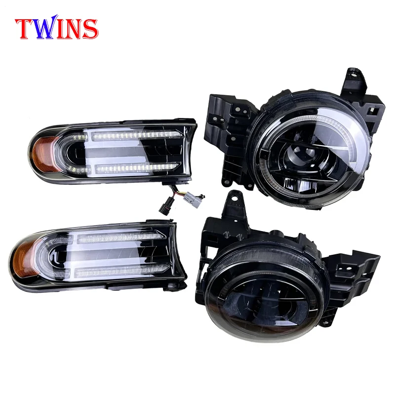 

Suitable for Toyota FJ Cruiser 07-20 LED headlights LED daytime running lights dynamic turn signal lights