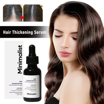Minimalist Hair Growth Serum For Man Women 30ml Repair Scalp Damage Oil Thicken Hair Anti Hair Loss Health Care