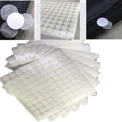 Ruban adhésif Double face Super fort, 100 pièces, blanc, Ultra fin, en coton, pour le bureau et la maison, 10/15/20mm 