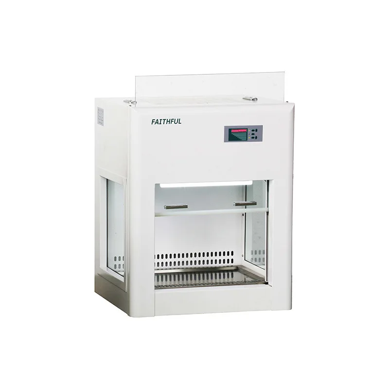 Laboratory Mini Purification Bench Mini Fume Hood Intelligent Purification Bench Desktop Aseptic Cleaning Equipment Machine hiyi best selling hach hqd laboratory bench ph meter