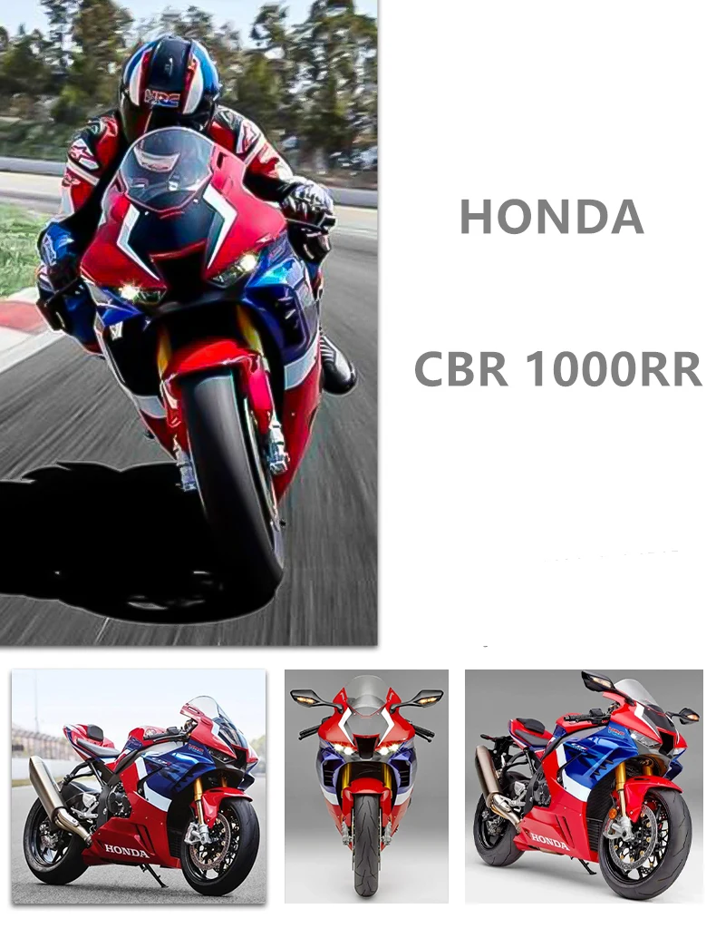 1:12 Honda Cbr 1000Rr-R Fire Blade Racing Motorcycle Model Diecast Alloy Metal Street Motorcycle Model