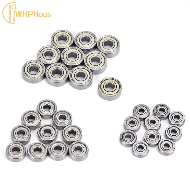 

10Pcs/Lot MR83 MR115Z MR105ZZ 693ZZ 688ZZ 625ZZ 686ZZ 605ZZ 606ZZ Metal Shielded Precision Ball Bearings Mini Bearings Wholesale