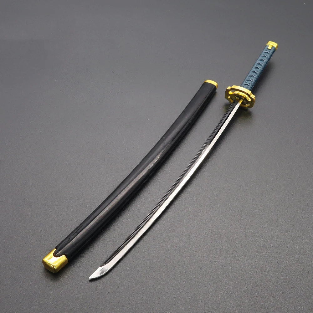 Uma Peça Arma Dracule Mihawk Noite Lâmina Espada Espada Vere Katana Samurai  Real Aço Anime Armas Chaveiros Brinquedos Para Crianças - Espadas De  Brinquedo - AliExpress