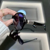 Lunettes de soleil rondes vintage pour hommes et femmes, lunettes de soleil miroir, mode punk, rétro, créateur de marque 5