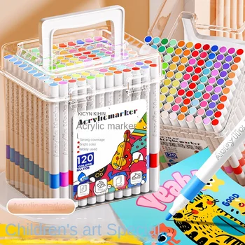 Pennarelli Dolci sulla carta, senza peeling, a base d'acqua, 80/24 colori, punte fini, pennarelli da colorare per adulti, libri da colorare per bambini e adulti