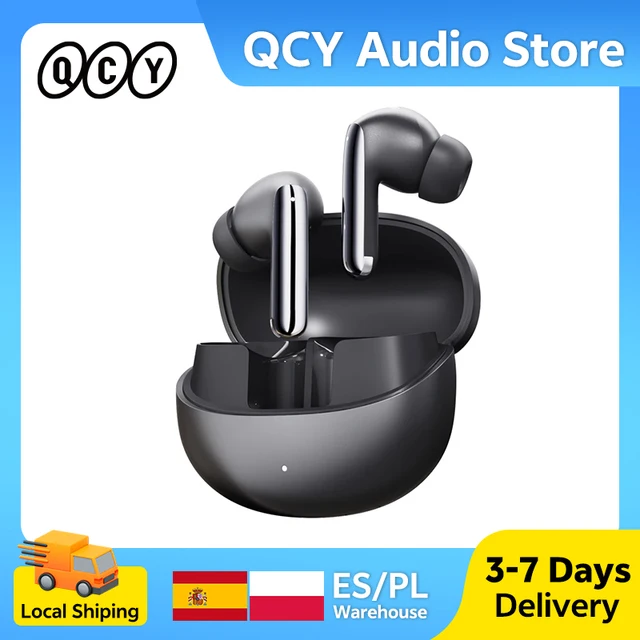 QCY MeloBuds Pro ANC Bluetooth 5.3 - Auriculares Inalámbricos con Cancelación de Ruido, 34H Reproducción y 6 Micrófonos 1