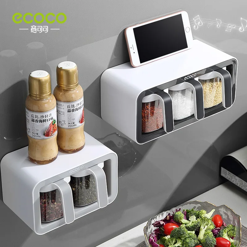 

Multi-Grid Storage Box, Seasoning Box, Kitchen Supplies, Aginomoto Bottle, Salt Jar, Home Can Combination Set