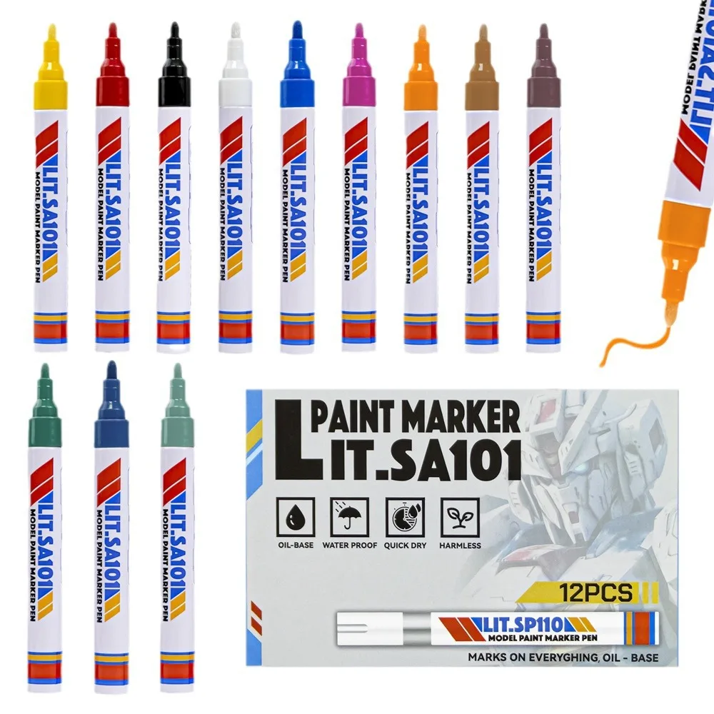 Car High Gloss Paint Touch Up Pen Scratch Repair Filler Remover Tyre Paint Marker Auto Styling Care Tool