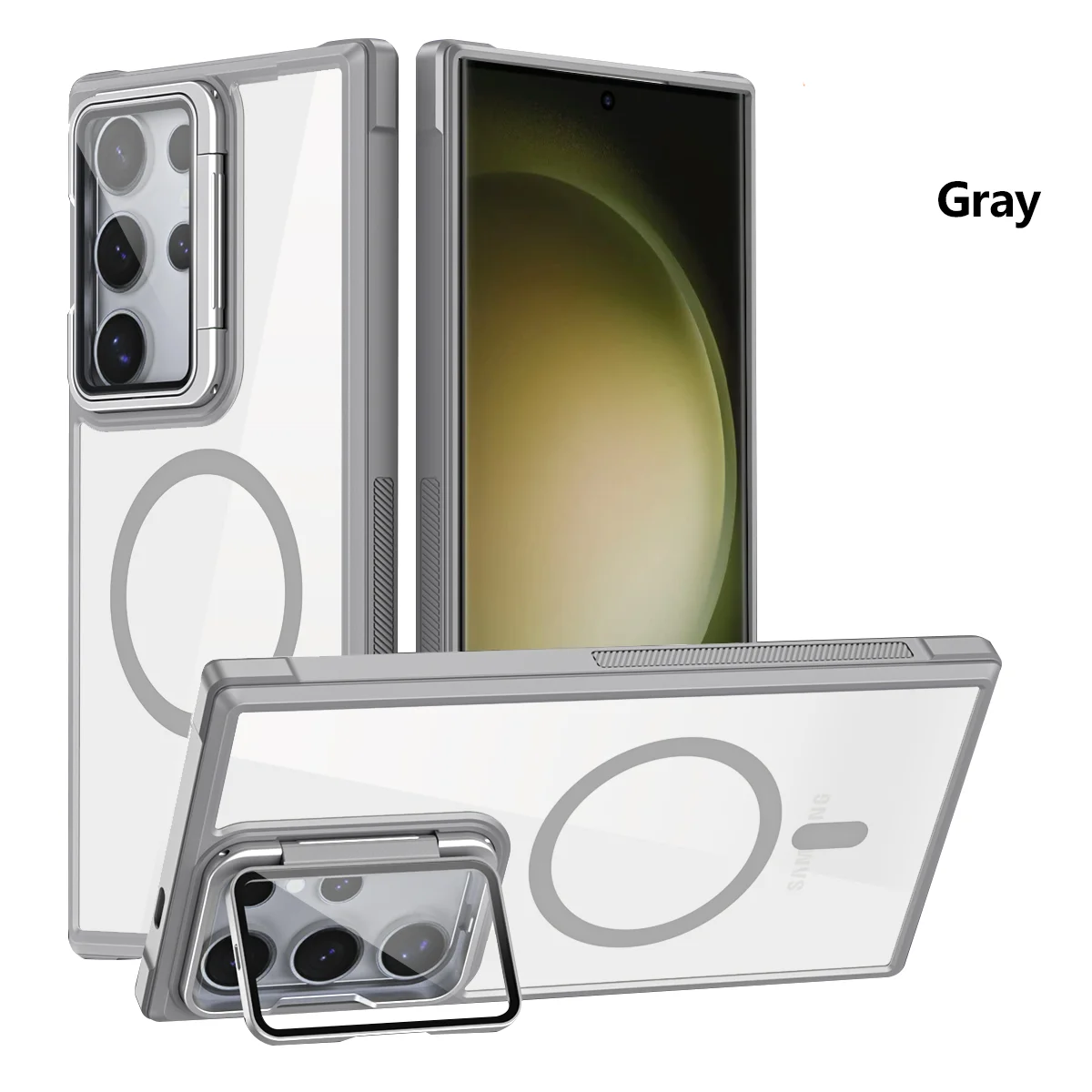 Transparent Magnetic Case with MagSafe