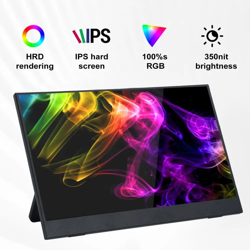 HDMI ȣȯ USB CŸ ̹ ÷, Ʈ Ȯ ÷ ȭ, 14 ġ 1920x1080P FHD IPS Ʈ 