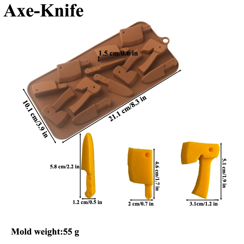 Halloween Silicone Cake Mold, Pumpkin Skull Bat Tombstone Ghost Spider Witch Shape Choc... - SKU HSCM1908 - UGI Packaging