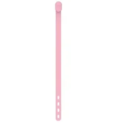 Silicone Elastic Finger Ring Bracket Holder Wristband (Pink)