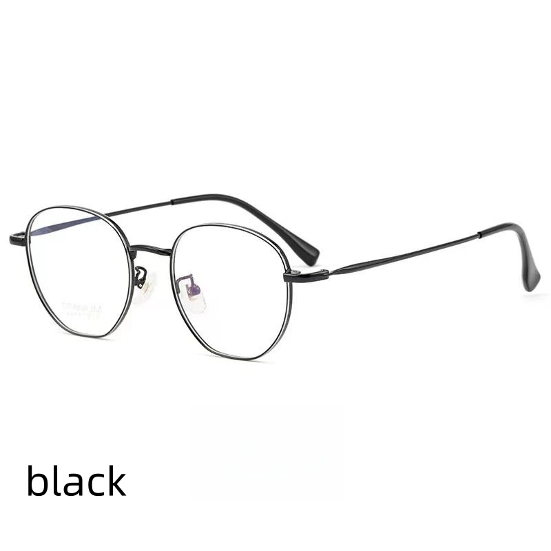

48mm High quality small frame glasses Pure titanium glasses Men's retro optical prescription glasses Frame women CK806