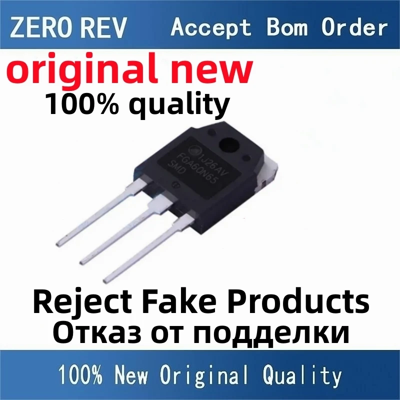 

2-10Pcs 100% New FGA60N65SMD FGA60N65 TO-3P-3 Brand new original chips ic