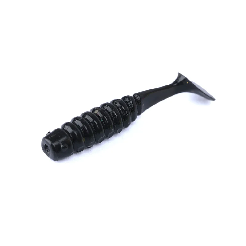 OUTKIT 10 Teile/los Wobbler mini Angeln Weiche Köder Gummi Weiche Köder 4 cm/5 cm Weichen Wurm Künstliche köder Bass Silikon Fisch – Detail 9