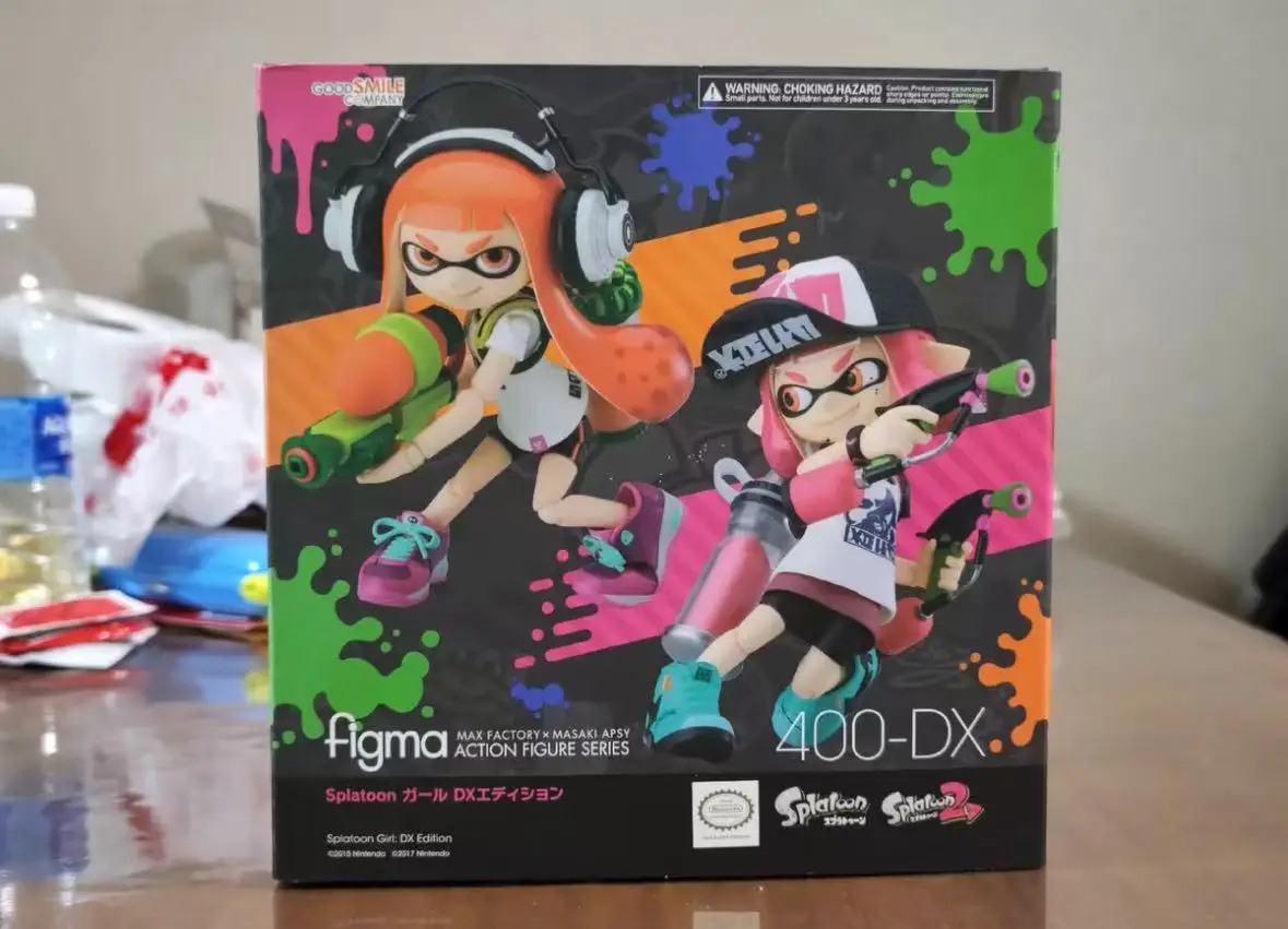 En Stock Original Max Factory Figma Splatoon Boy 462 dx Girl