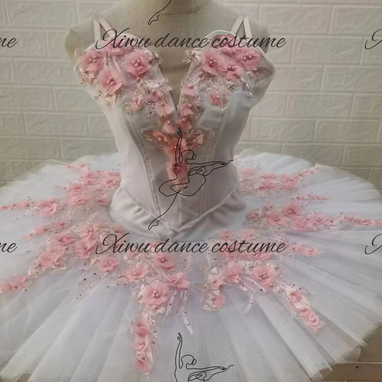 

Профессиональный высококачественный балетный костюм индивидуального размера, высококачественное балетное платье