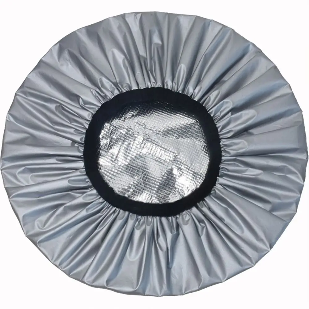 Thickened Self-heating Tin Foil Hat Thermostatic Bathing Cap Steam Hair Mask Cap Shower Cap Portable Smooth Hair Oil Baking Cap