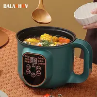 Electric Hot Pot Cooker Multicooker Hotpot Stew Heating Eggs Soup Pan Noodles  Steamer Rice Cookers Cooking Pot EU Plug 1