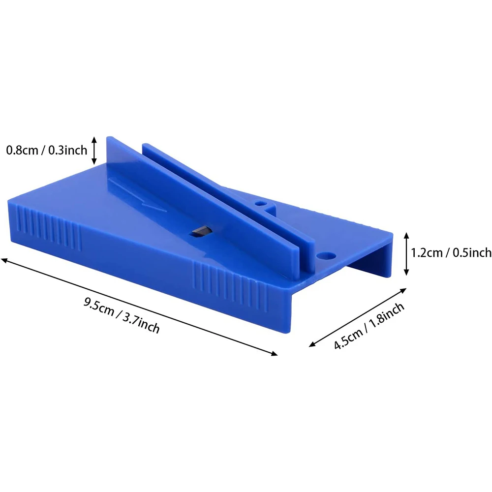 FOSHIO Hard Card Squeegee Edge Sharpener Window Tint Plastic Scraper Repair Smoothing Tool Car Wrap Skiving Knife Trimming Tool