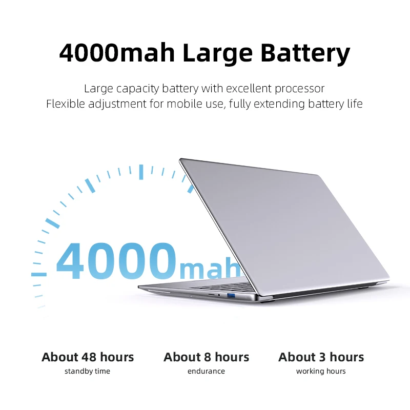 Intel-Intel Celeron n4000ノートブック,14.1インチ,6GB RAM, 512GB