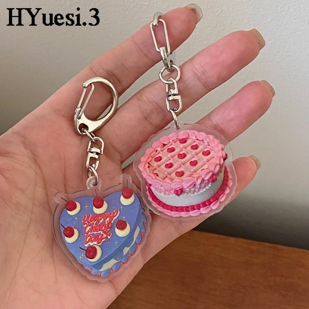 Cute Acrylic Cockatiel Parrot Keychain - Bird Charm For Keys, Bag & Backpack - View #4