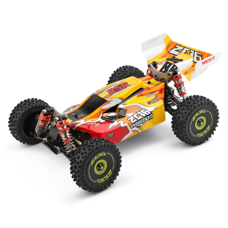 

Rc Cars 2.4g 4wd Remote Control Wltoys 144010 And 144001 Car 75 Km/H High Speed Metal Chassis Electric Racing For Children Gift