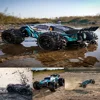 1:16 70KM/H 4WD RC Car With Led Lights 2.4G Radio High Speed Brushless Motor Remote Control Off-Road Cars for Children toys 6