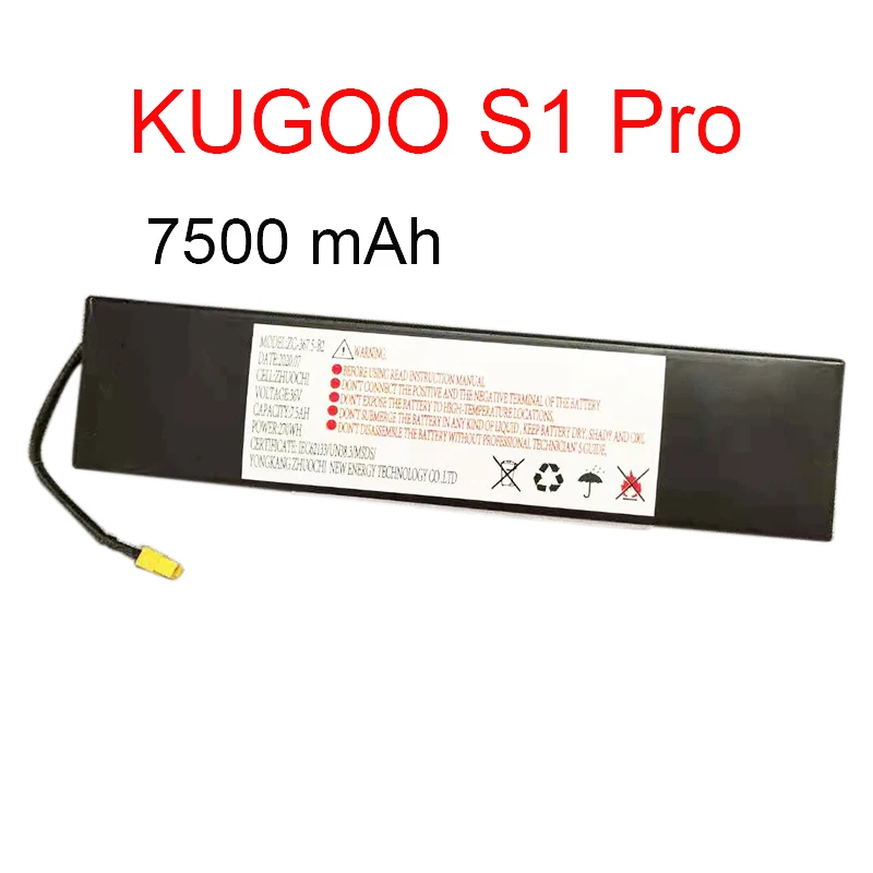 Batería 36v 6Ah original Kugoo S1