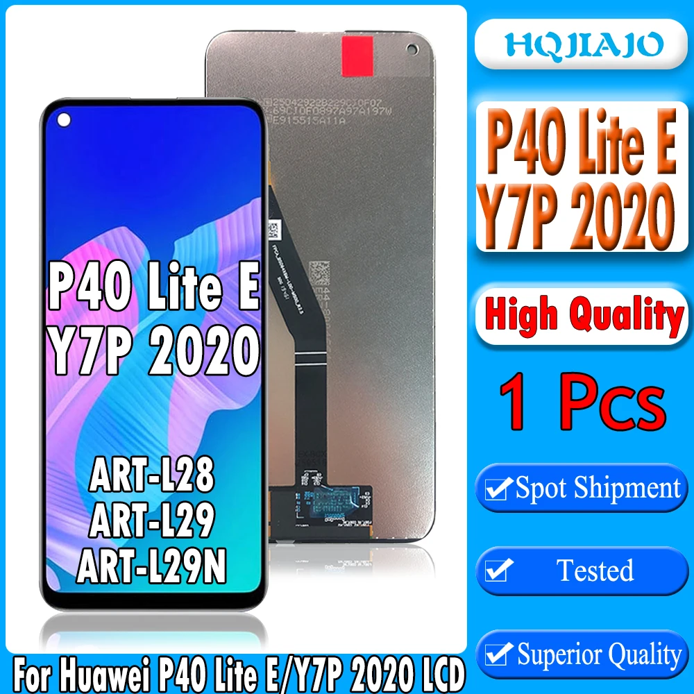 OEM Sostituzione Dello Schermo Per Huawei P40 Lite E LCD Y7P 2020 Touch Screen Frame Assembly Per Huawei P40 Lite E ART-L28 ART-L29 ART-L29N Display Kit Di Riparazione Strumenti (LCD Telaio Nero - Foto 5