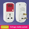 Automatic voltage protector socket AC100-240V 13A power surge protector UK Plug socket voltage safe refrigerator protection 220V Automatic voltage protector socket AC100-240V 13A power surge protector UK Plug socket voltage safe refrigerator protection 220V