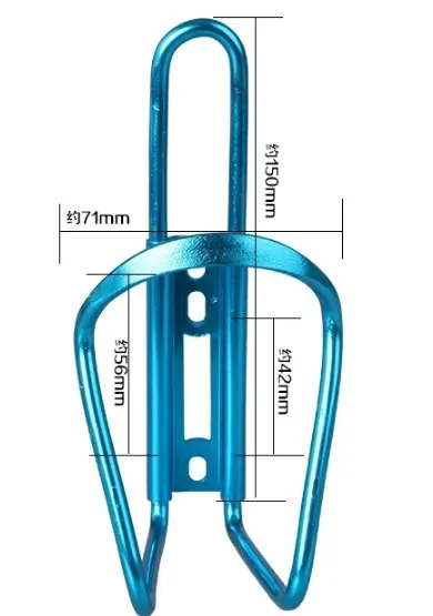 Description Picture 4 of item2Pcs Water Bottle Cages Aluminum Alloy Bicycle Bottle Holder MTB Bike Drink Holders with Screws Classic Cycling Accessories