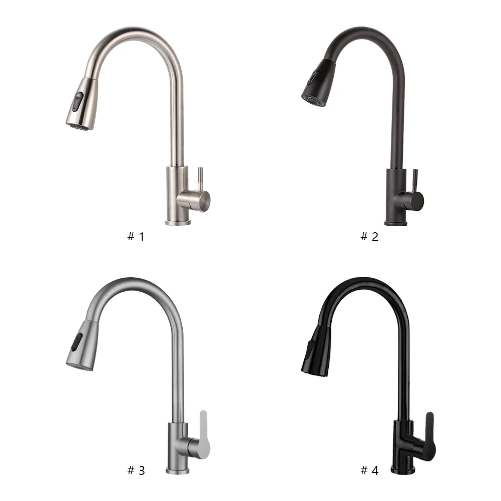 Sink Pull Out Faucet 360 Swivel Hot Cold Mixer Crane Tap Single Handle Rotary Pull Faucet Double Outlet Method Kitchen Accessory 4 Sink Pull Out Faucet 360 Swivel Hot Cold Mixer Crane Tap Single Handle Rotary Pull Faucet Double Outlet Method Kitchen Accessory 4