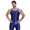 AMORESY Spandex Tight-fitting Athletic Hurdle Vest For Men High Elastic Breathable Gym Trainning Running Fitness Pants 6