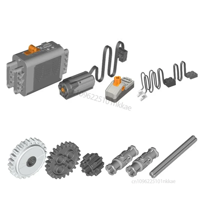 NEUES 42006 Set Power Functions Motor-Bausteine für 8294 42006 Bagger 9686 Bildungs-Mechanik-Gruppenbausteine Spielzeug Geschenk
