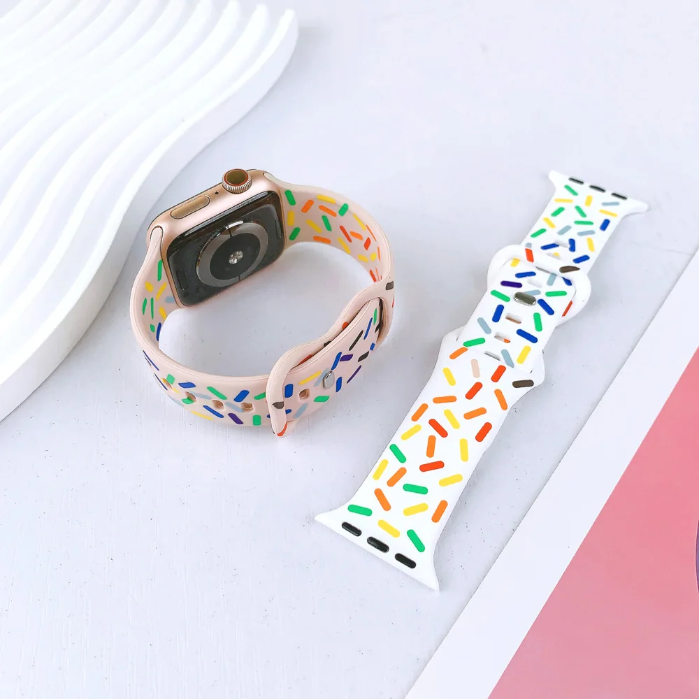 Elegant Soft Silicone Watch Band - Premium Strap Bracelet