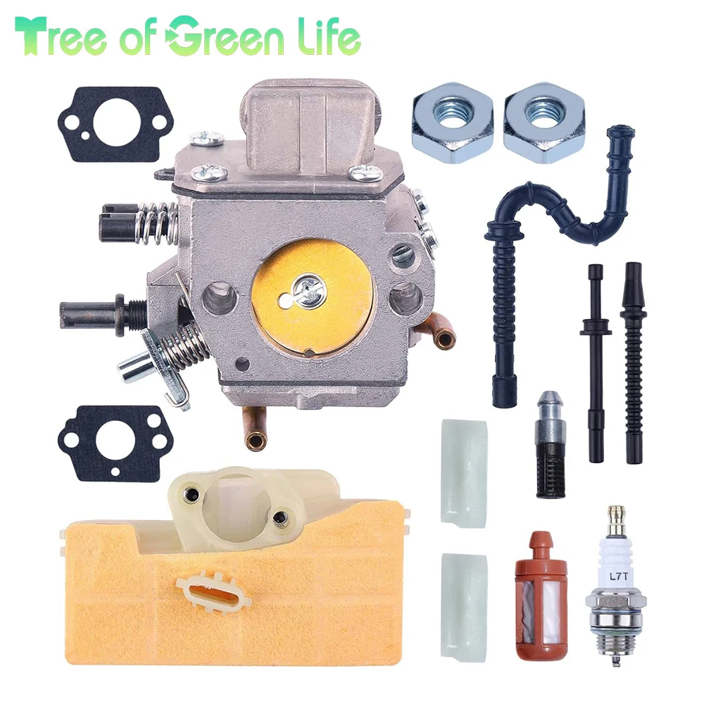 

Carburetor Tune Up Kit for Stihl 029 039 MS290 MS310 MS390 Chainsaw Carb Maintenance Service # 1127 120 0604