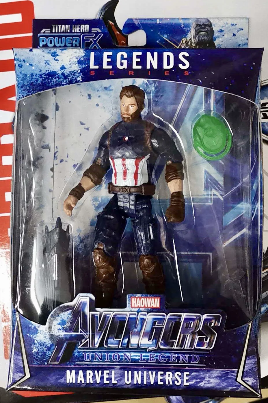 thumbnail image 1 of Figura luminosa de Marvel de 15 cm de Los Vengadores, Spider-Man, Hulk, Capitán América, Thanos, modelo de adorno de regalo con articulaciones de armas móviles, 1 of 5