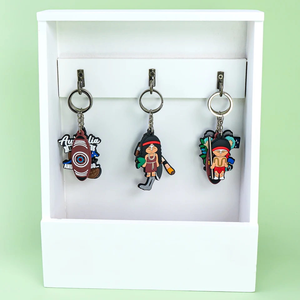 1PCS Australian Style Keychain Kawaii Sloth Ostrich Platypus