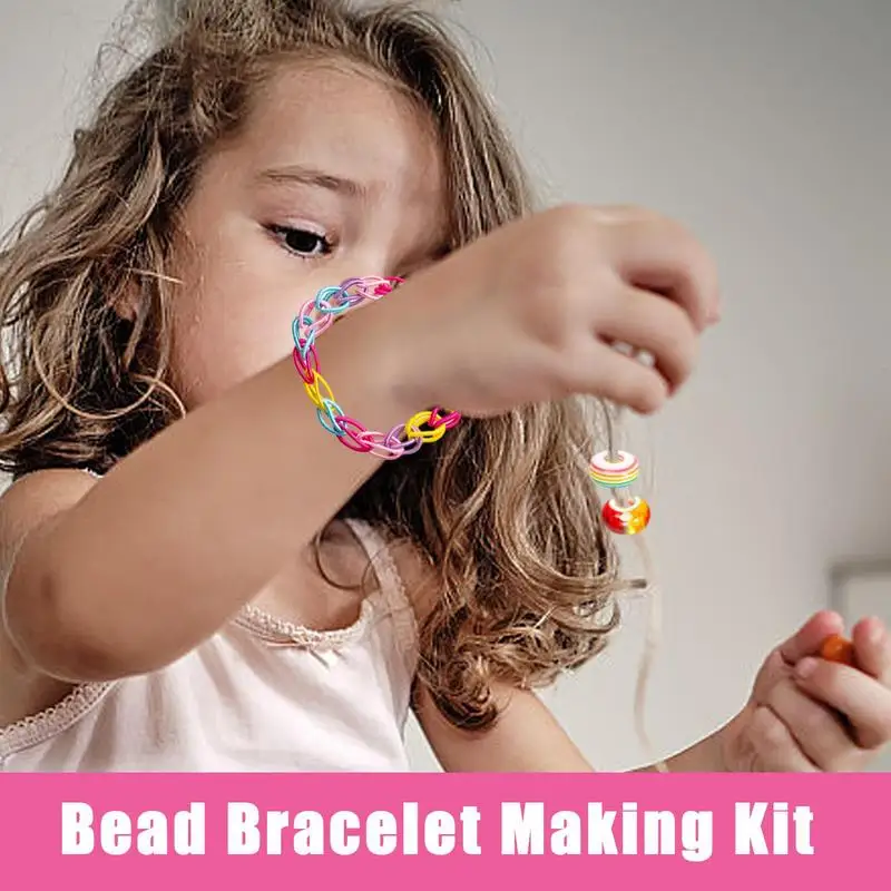 KidsJewelry Making Kits 112PCS DIY Necklace Bracelet Crafts Kit For Girls  Jewelry Making Supplies For Bracelet Keychain Rings - AliExpress