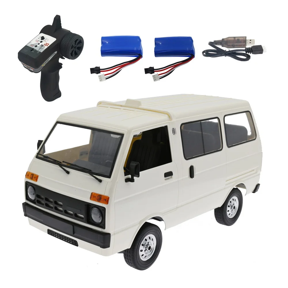 1/10 Wpl D42 Rc Car 2.4g Simulation Van Drift Truck Led Remote Control Vehicle Off-road Tj110 Rc Car For Boys Kids Gifts Toy 2